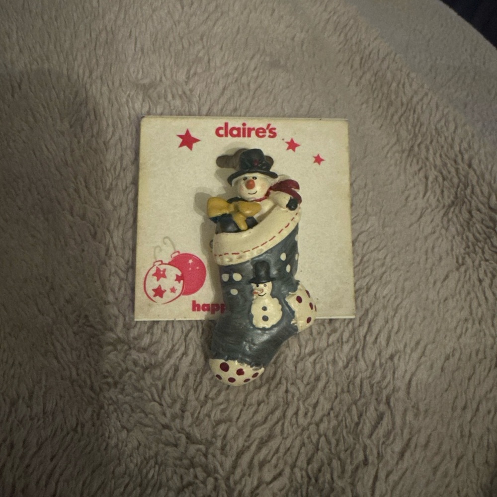 Claire's Festive Holiday Ornament